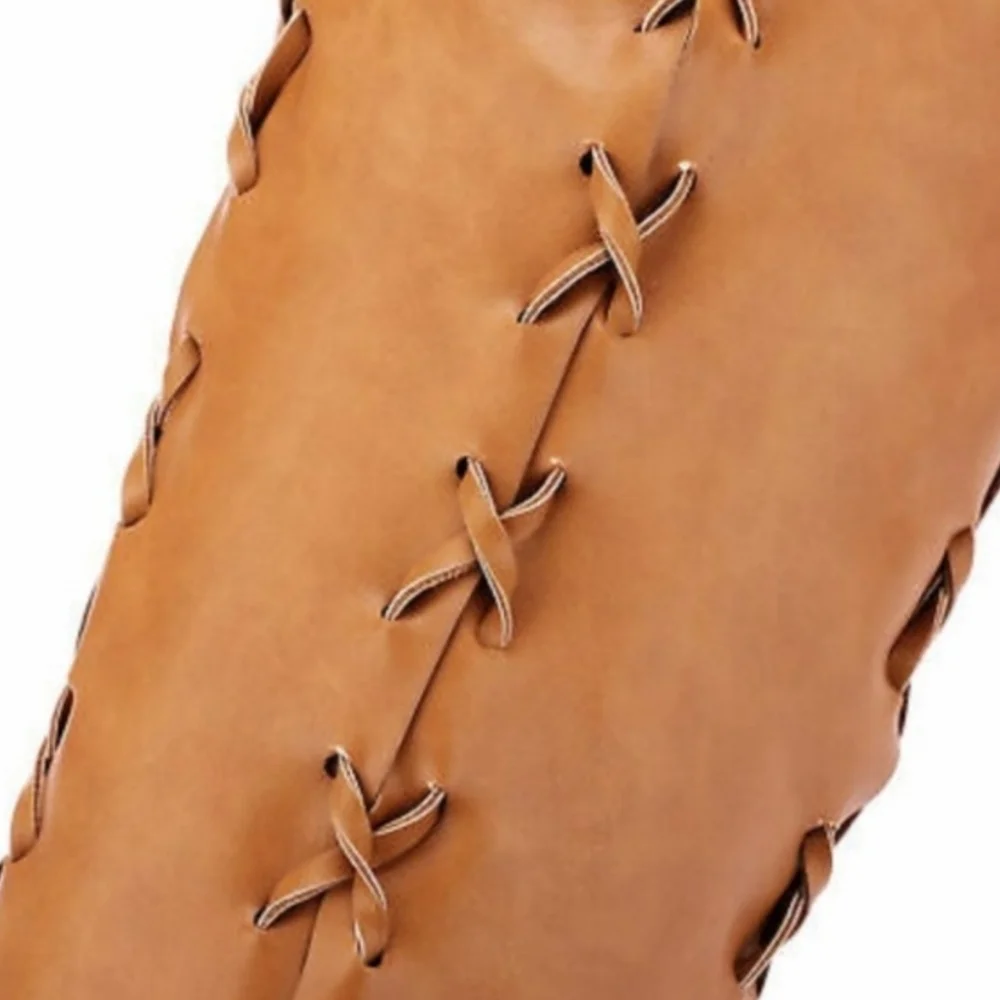 Boho Lace Up Over-the-Knee Moccasin Boots